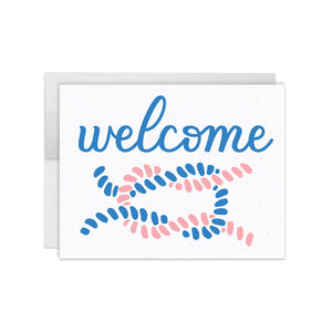 Welcome Knot Greeting Card