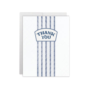 Thank You Patch Greeting Card