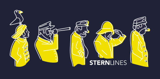 Short sleeve t shirt graphic Old Salt  |  STERNLINES