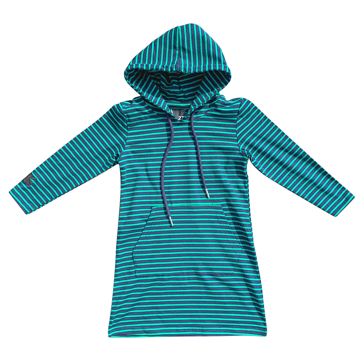 SHEIN Big Girls' Winter Warmth Letter Printed Hoodie Dress For Casual Wear  | SHEIN USA
