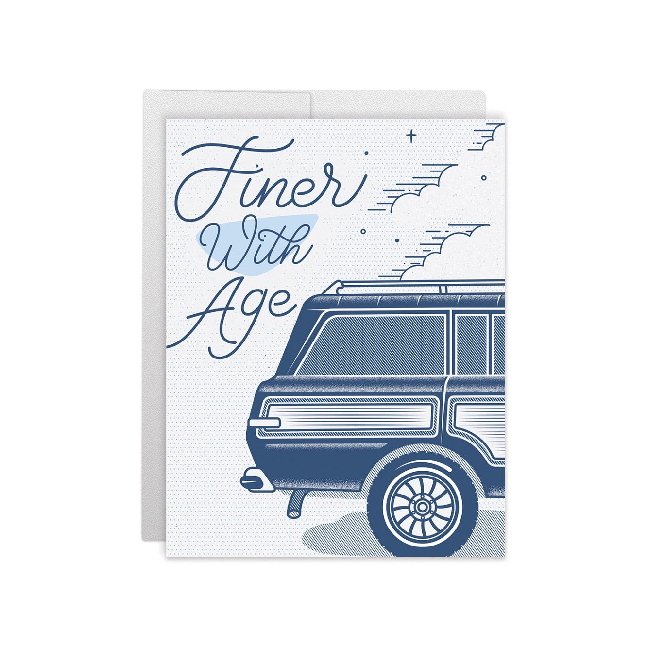 Finer With Age Greeting Card